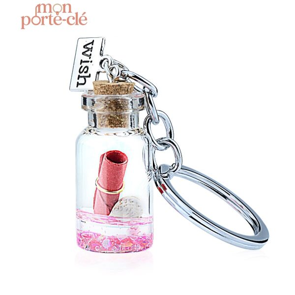 Porte-Clé Fiole design unique et tendance