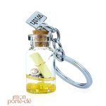 Porte-Clé en verre avec chaîne robuste