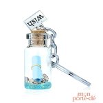 Porte-Clé Fiole décoratif pour sac à dos