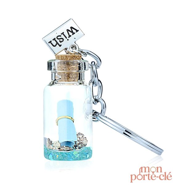 Porte-Clé Fiole décoratif pour sac à dos
