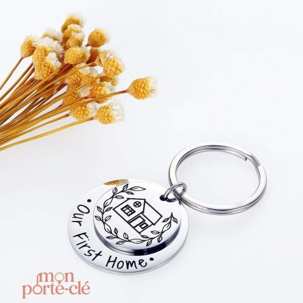 Porte-Clé Maison First Home pour une touche chaleureuse