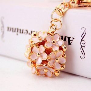 Porte-Clé Floral Unique