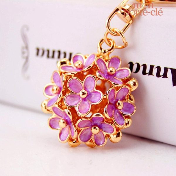 Accessoire Fleurs Porte-Clé