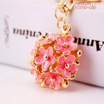 Porte-Clé Original avec Fleurs