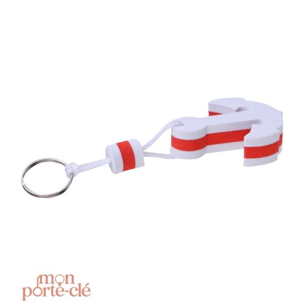 Porte-clé pratique et flottant, ancre