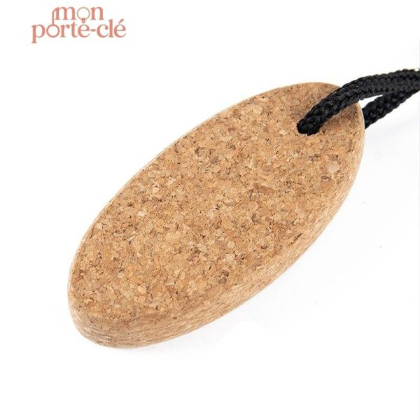 Porte-clé flottant, design en liège