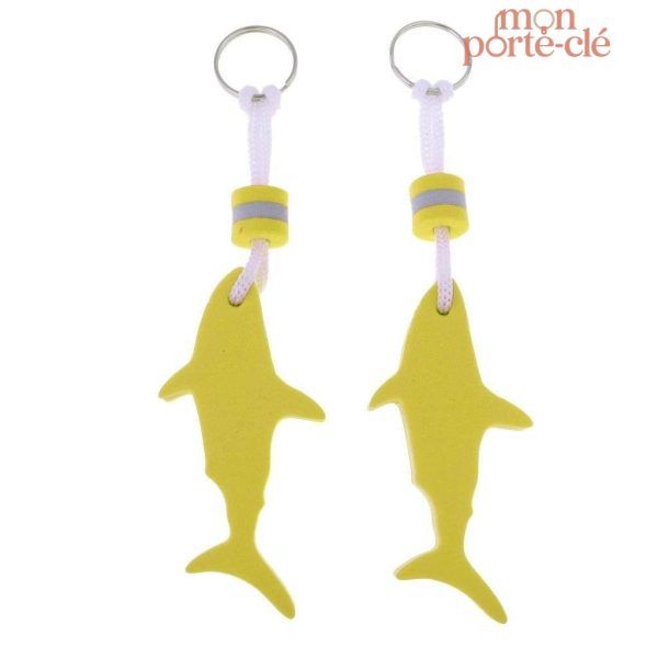 Porte-clé en forme de requin pour flotter