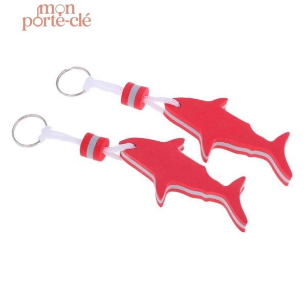 Requin en mousse, porte-clé innovant