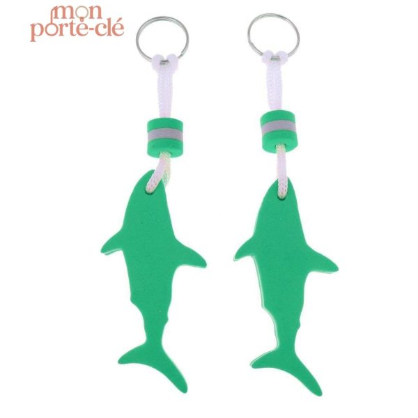Accessoire flottant requin pour clés