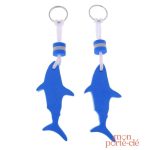 Porte-clé mousse requin, design ludique