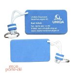 Porte-clé flottant publicitaire en design professionnel