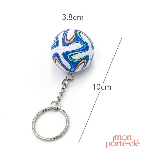 Porte-clé Foot idéal pour les collections