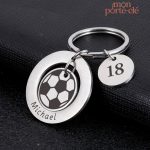 Porte-clé foot personnalisé avec design unique