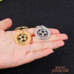 Porte-clé personnalisé sur le thème du football