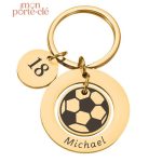 Porte-clé sportif avec option de personnalisation