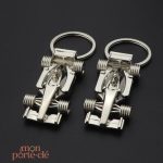 Porte-Clé Voiture inspiré par la Formule 1, style sportif