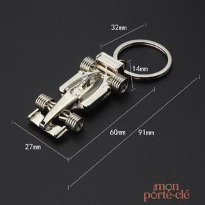 Porte-Clé automobile Formule 1, idéal pour les passionnés de course