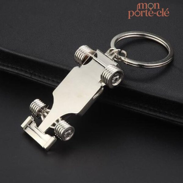 Porte-Clé Voiture avec motif Formule 1, parfait pour les fans