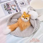 Porte-Clé Fourrure Renard