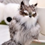 Porte-Clé renard, accessoire mode en fourrure