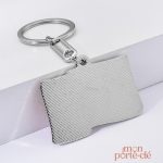 Porte-clé créatif inspiré du drapeau français