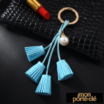 Frange décorative sur porte-clé élégant