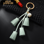 Porte-clé unique avec motif frangé