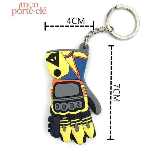 Accessoire moto Porte-Clé Gant V. Rossi