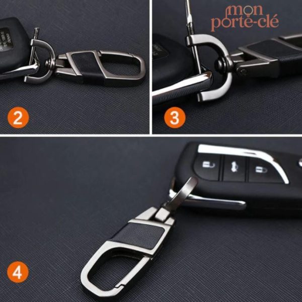 Porte-clé en cuir, indispensable du quotidien