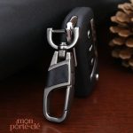 Porte-clé stylé en cuir pour homme