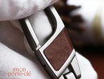 Porte-clé cuir, accessoire de mode
