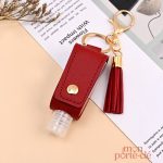 Porte-clé élégant pour gel hydroalcoolique