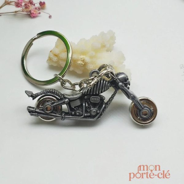 Porte-Clé design moto Ghost Rider