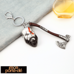 Porte-clé God of War, accessoire original pour fans de jeux vidéo