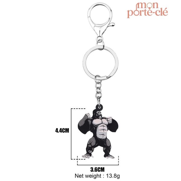 Porte-clé gorille original, un compagnon quotidien charmant