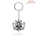 Porte-clé crâne tendance gothique
