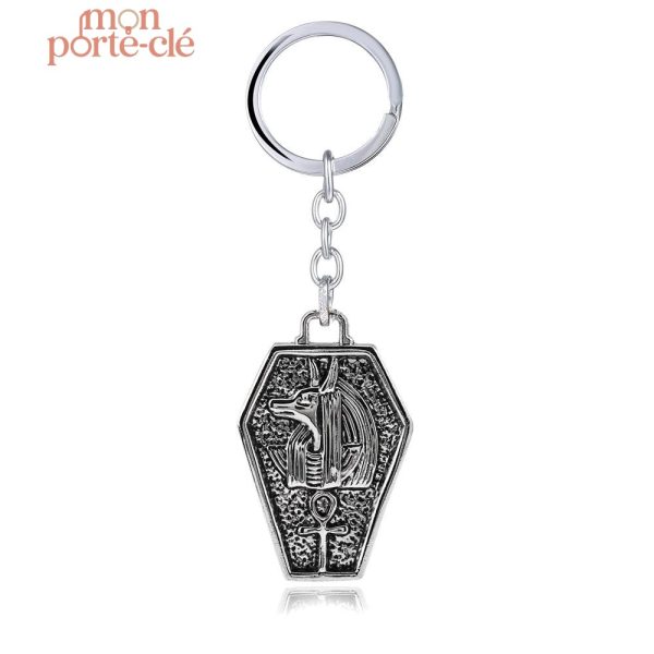 Porte-clé crâne décoratif original