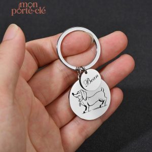 Porte-clé gravé pour immortaliser vos souvenirs