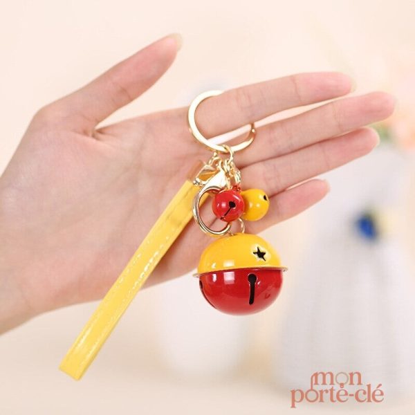 Porte-Clé en forme de grelot pour passionnés de musique