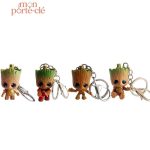 Accessoire porte-clé Mini Groot, style original et ludique