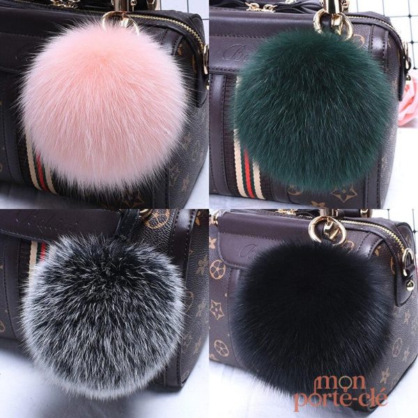 Accessoire pratique en pompon