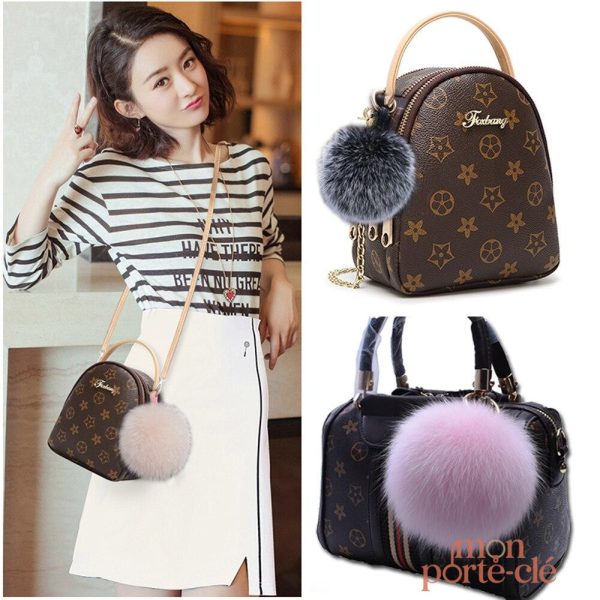 Porte-Clé Pompon pour un cadeau idéal