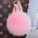 Porte-Clé Pompon pour un style unique