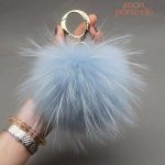 Porte-Clé Pompon Coloré