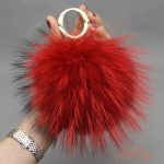 Porte-Clé Pompon Mode