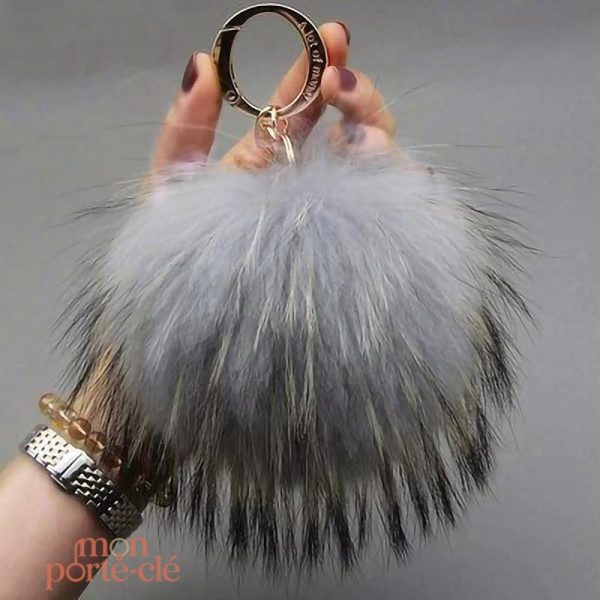 Porte-Clé Pompon Tendance