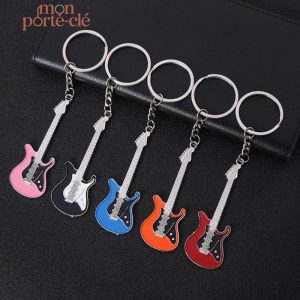 Porte-clé musique pour les amateurs de guitare électrique