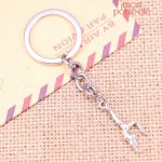 Accessoire porte-clé sportif sur le thème de la gymnastique