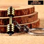 Porte-clé haltère, cadeau pour amateurs de fitness