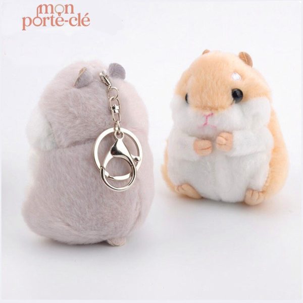 Porte-clé hamster, un cadeau parfait pour les fans de rongeurs